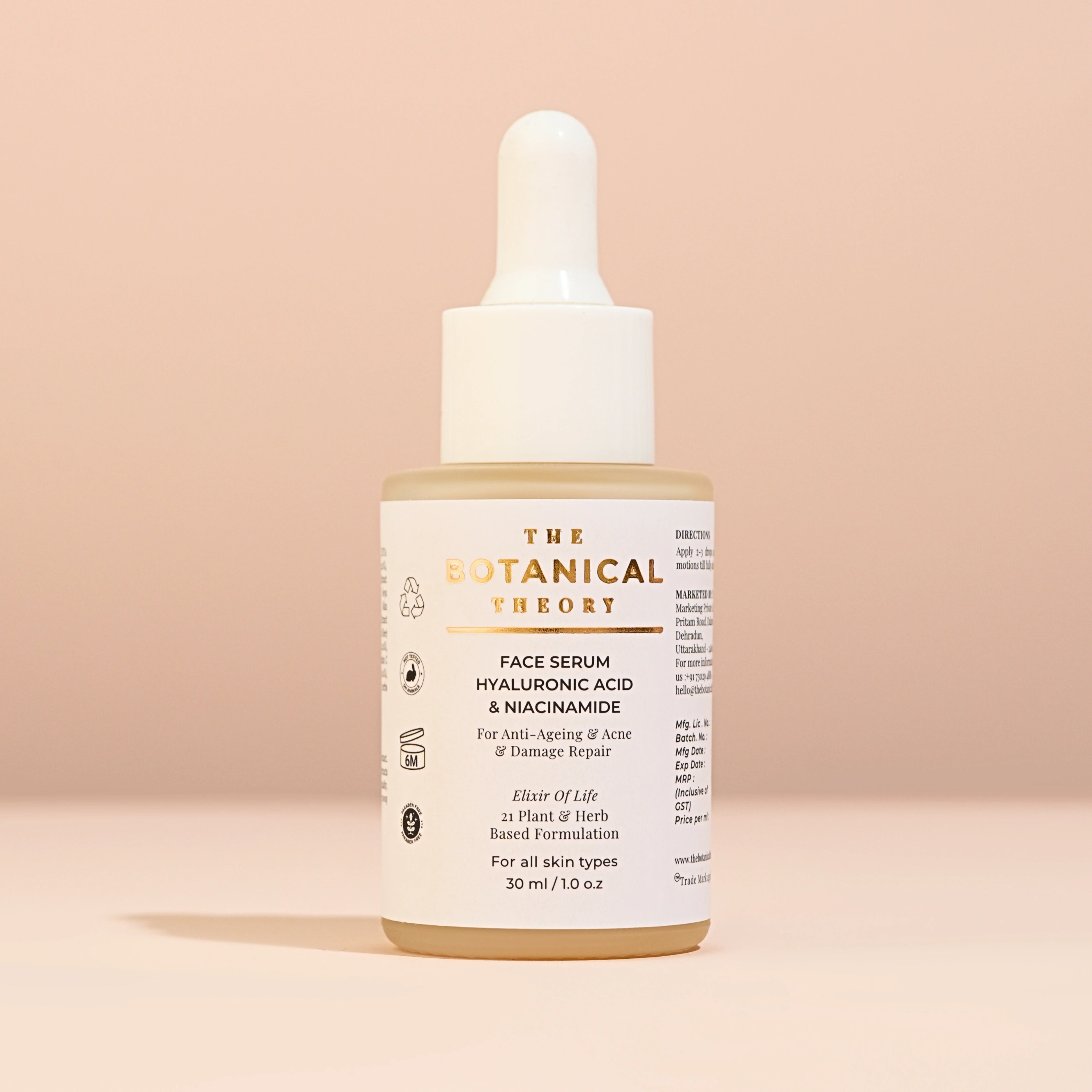 Face Serum Hyaluronic Acid & Niacinamide