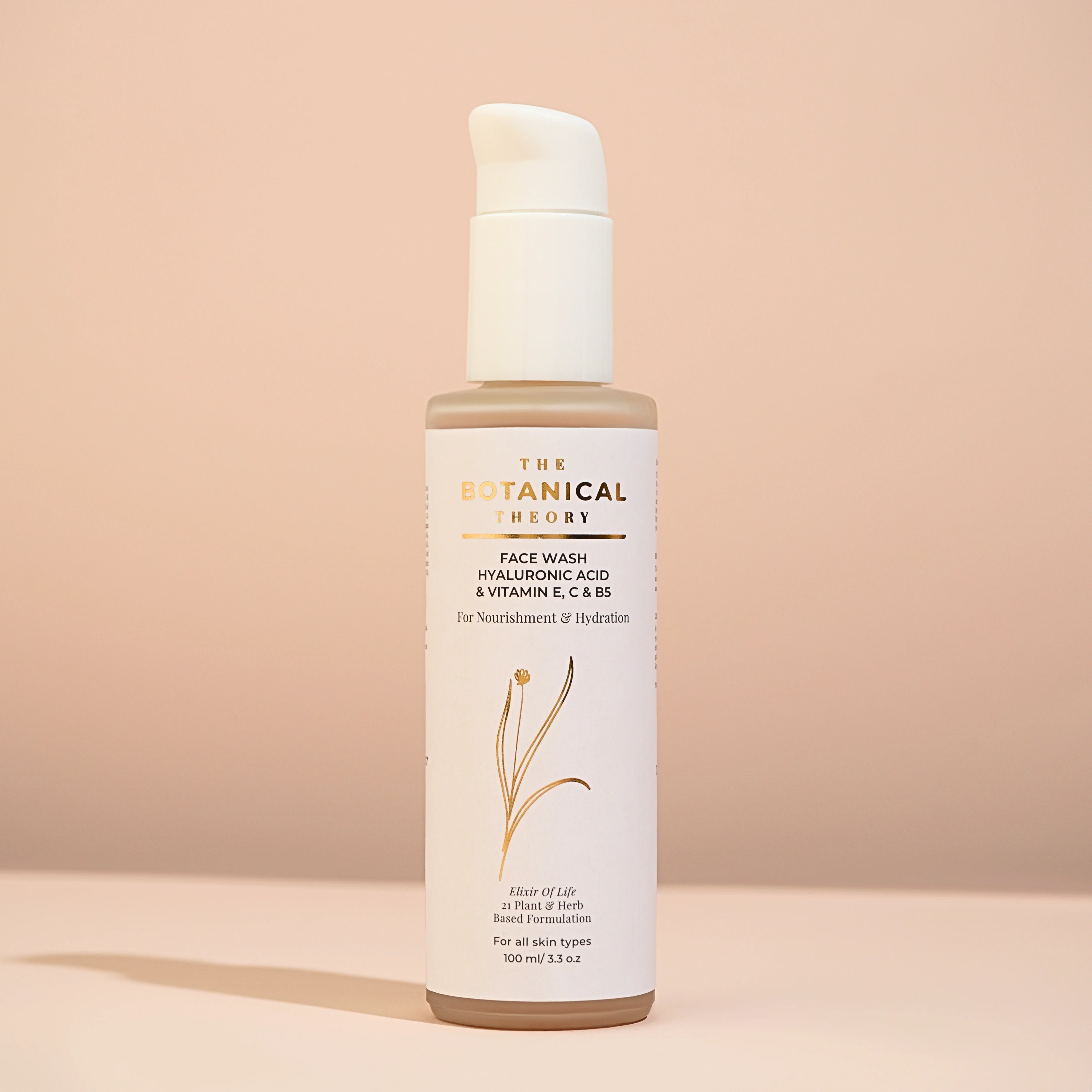 Face Wash Hyaluronic Acid & Vitamin E, C & B5