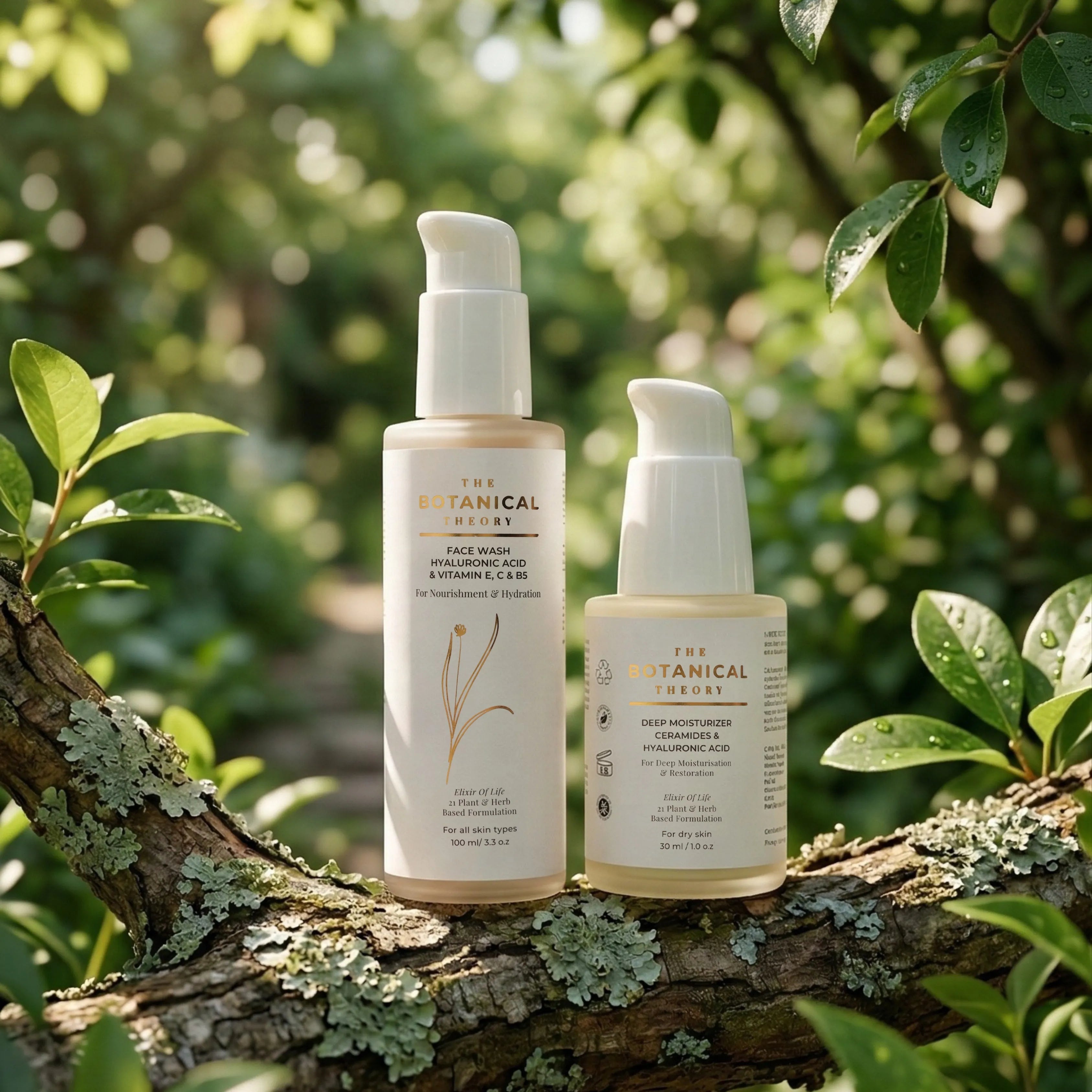 Deep Hydration Duo - Hyaluronic Acid & Vitamin E, C, B5 & Ceramides