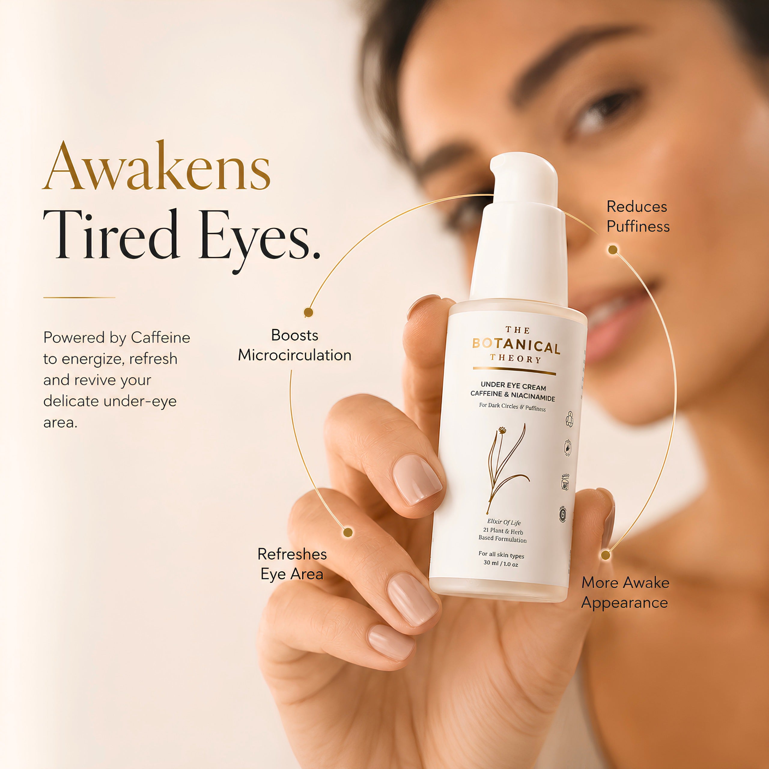 Under Eye Cream Caffeine & Niacinamide