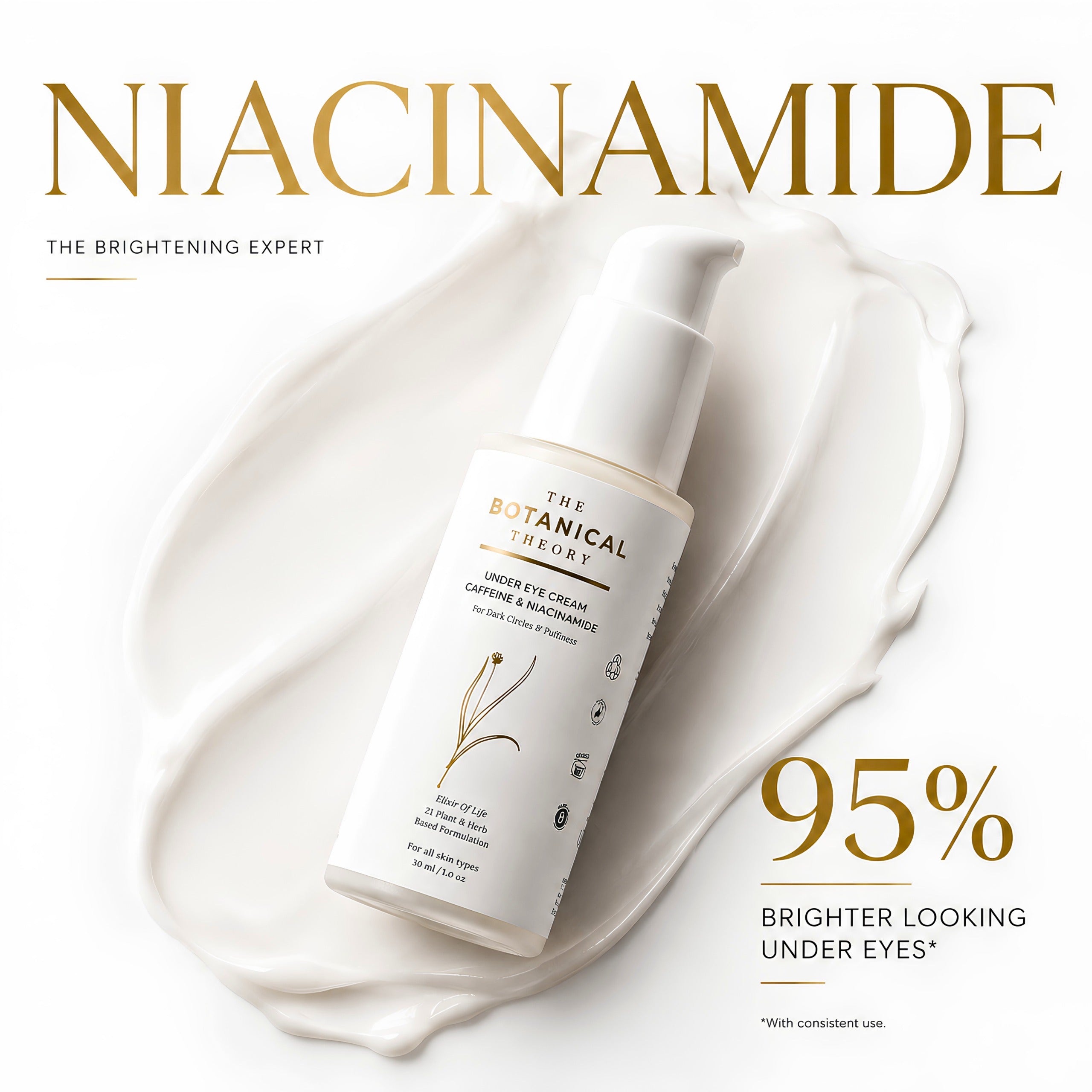 Under Eye Cream Caffeine & Niacinamide