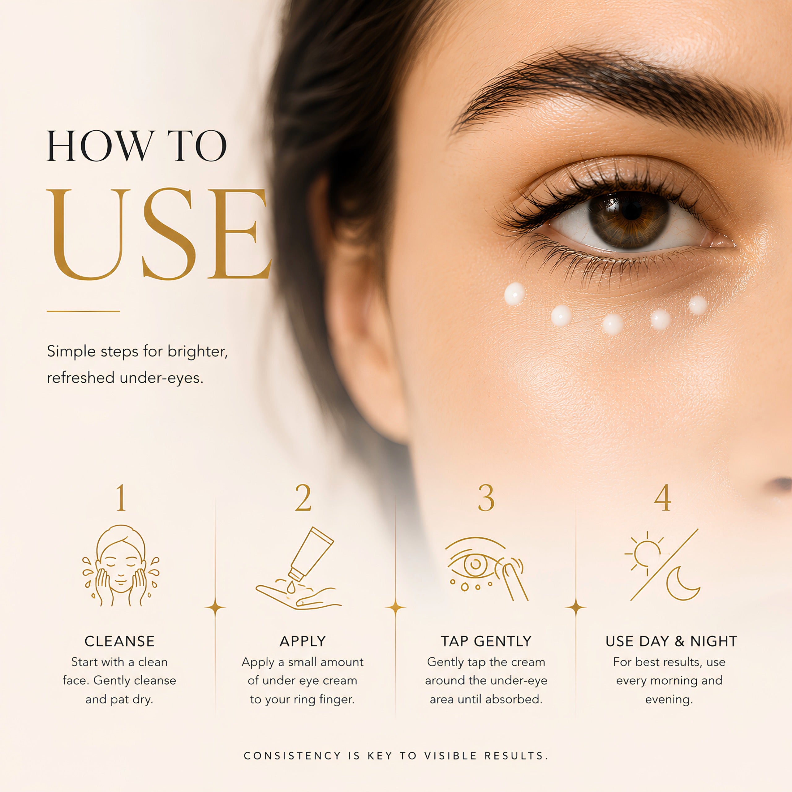 Under Eye Cream Caffeine & Niacinamide