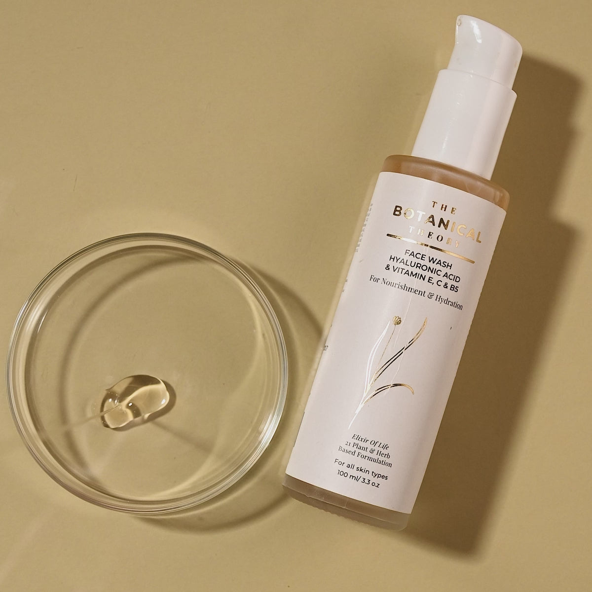 Face Wash Hyaluronic Acid & Vitamin E, C & B5