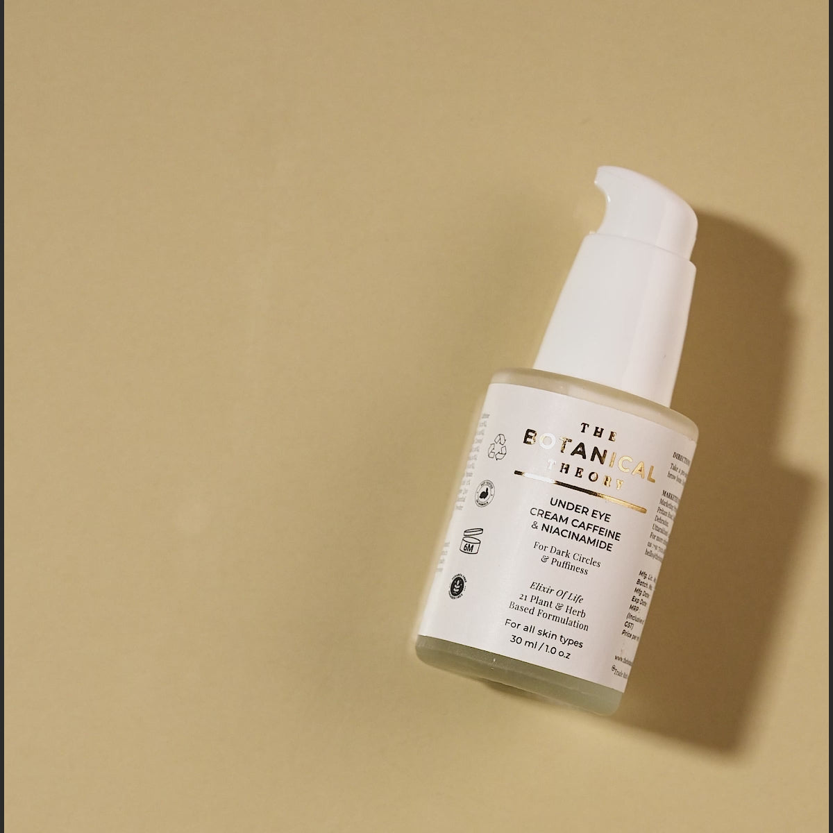 Under Eye Cream Caffeine & Niacinamide